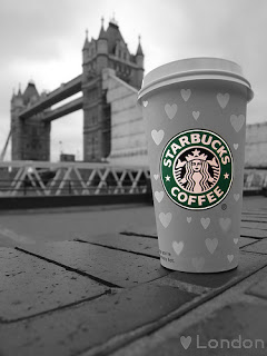 café starbucks bebida de londres