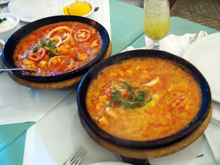 ensopado de ostras comida